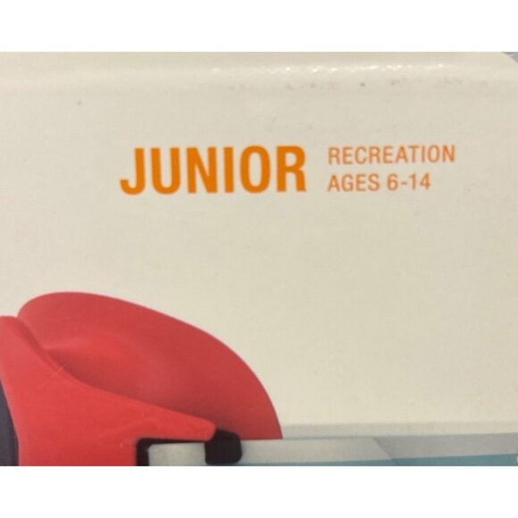 Speedo Swim Goggles Jr Sprinter Recreation Age 6-14 White Anti-Fog UV Protection - Picture 4 of 4